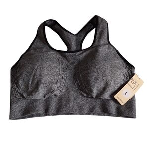 NWT Truekind Large Grey Reactive Sport Bra